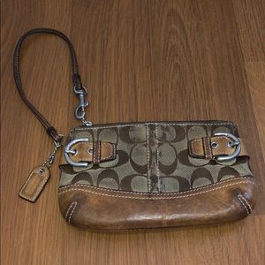 SALE Authentic Coach Wristlet